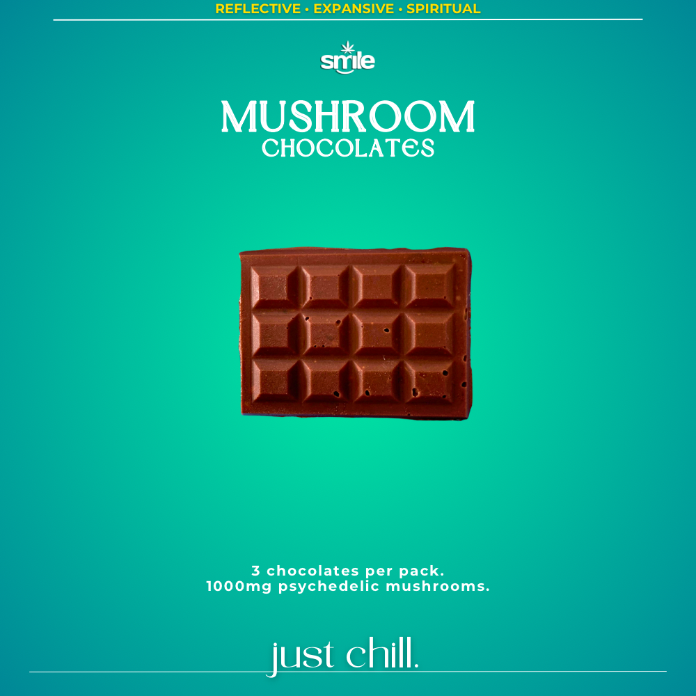 mushroom chocolates
