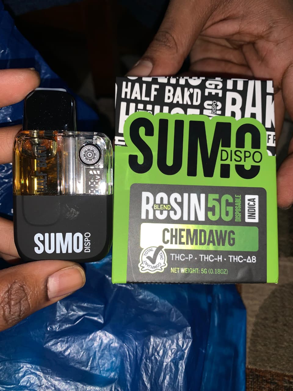 ☁️ SUMO 5000MG THC VAPE