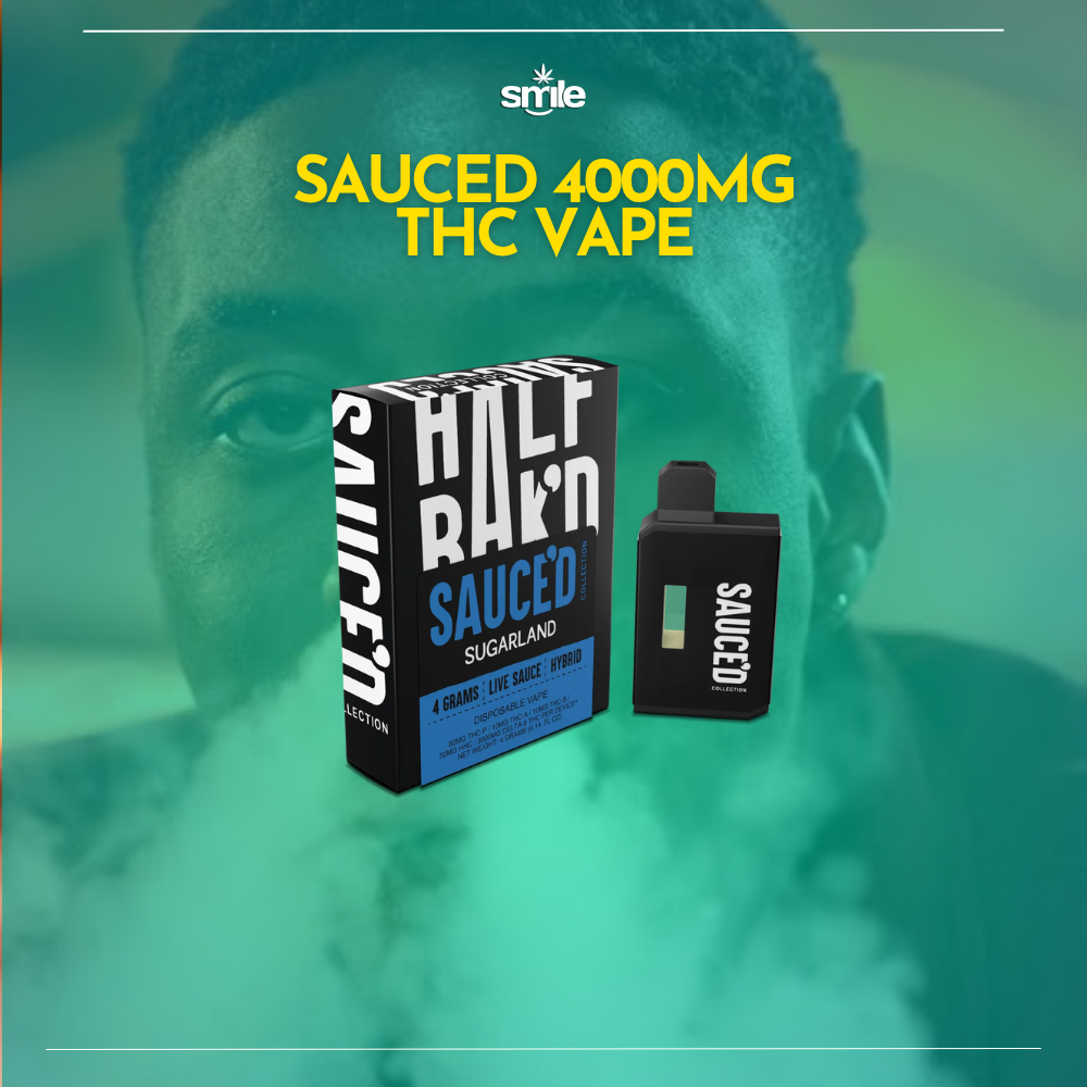 ☁️ SAUCED 4000MG THC VAPE