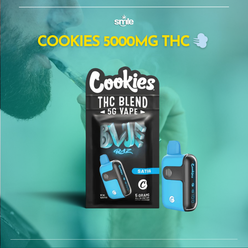 ☁️ COOKIES 5000MG THC VAPE