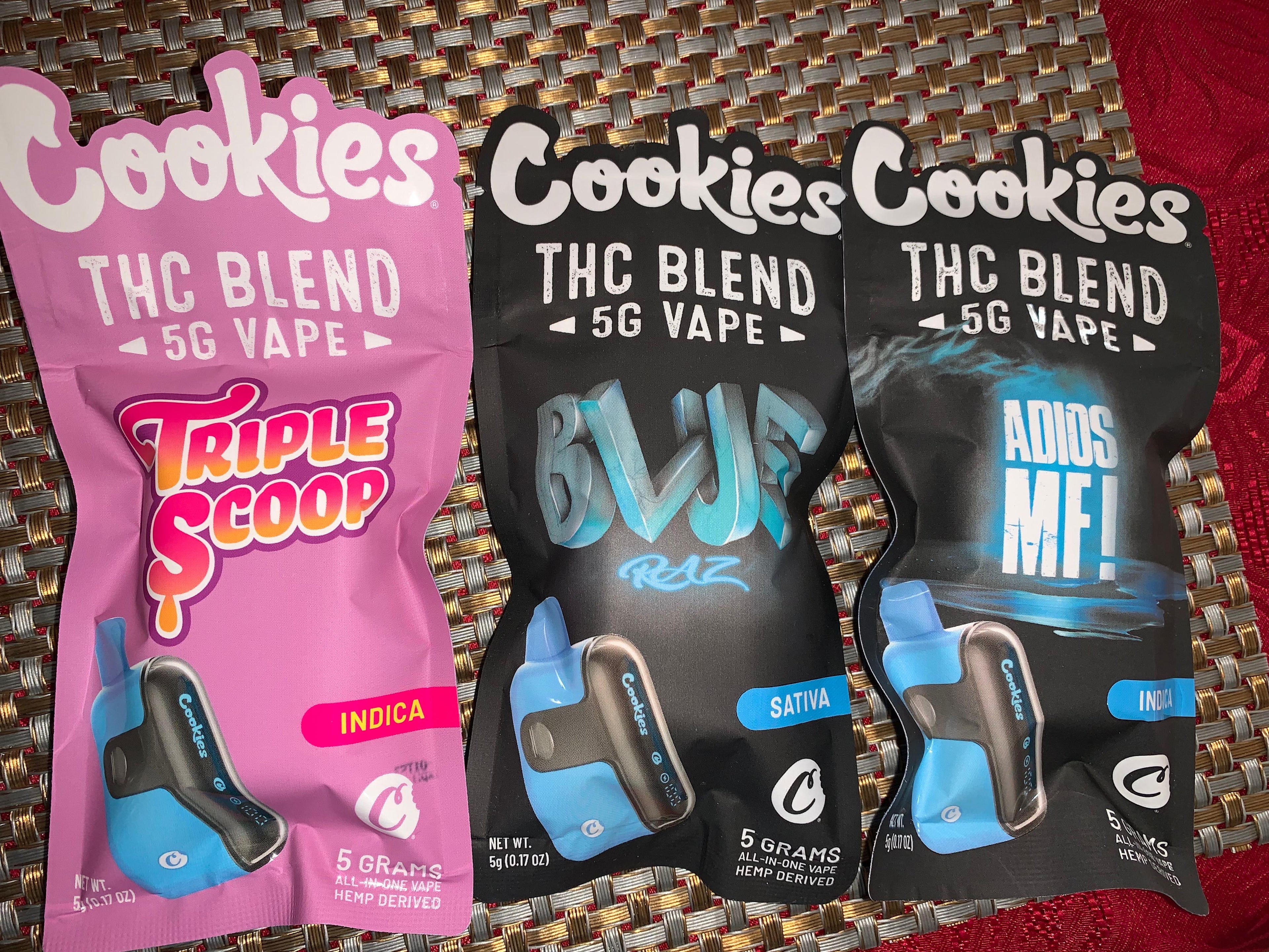 ☁️ COOKIES 5000MG THC VAPE