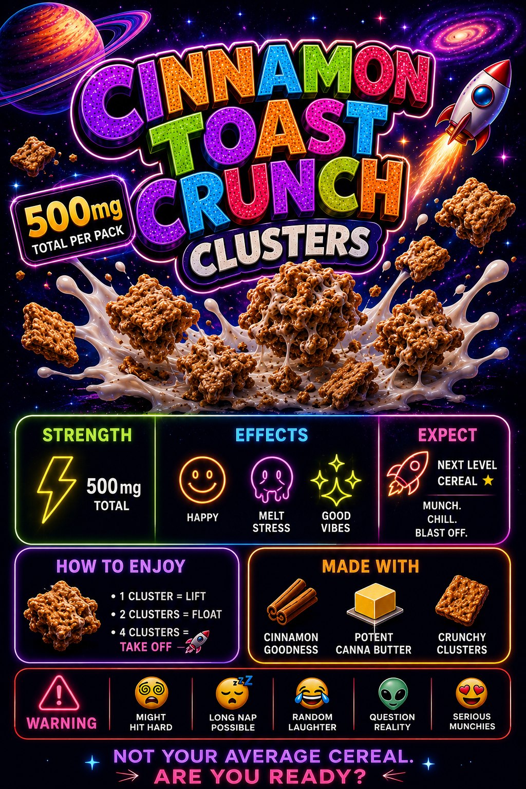 ☄️CINNAMON TOAST CRUNCH CLUSTERS