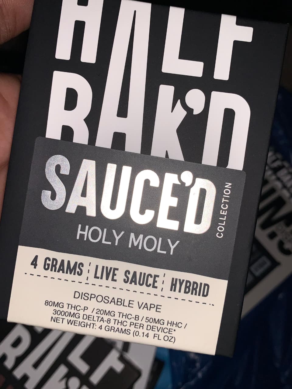 ☁️ SAUCED 4000MG THC VAPE